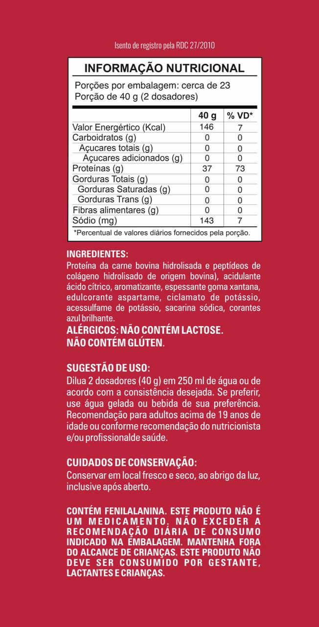 Sabor Frutas Vermelhas